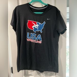 USA wrestling tshirt